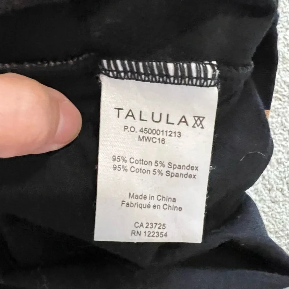 Aritzia Talula Floral High Waist Bodycon Pull On Mini Skirt - Picture 9 of 10